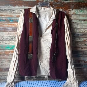 Handmade pirate costume